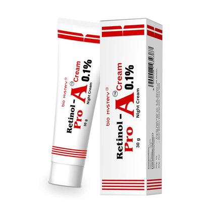 Retinol Pro Night Cream 0.1% with Collagen & Peptides – 30g | Anti-Aging & Skin Renewal Formula for Fine Lines, Wrinkles & Uneven Texture