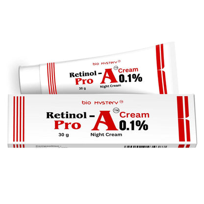 Retinol Pro Night Cream 0.1% with Collagen & Peptides – 30g | Anti-Aging & Skin Renewal Formula for Fine Lines, Wrinkles & Uneven Texture