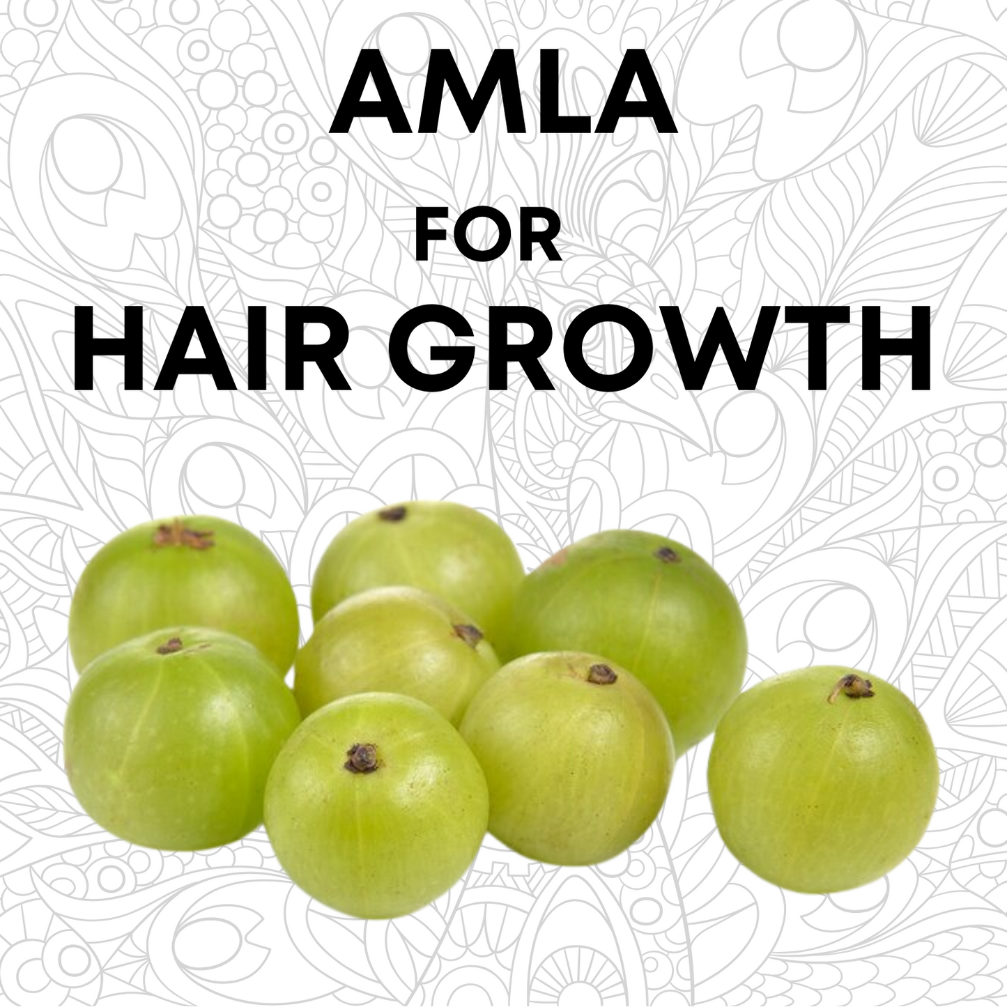 Amla Powder | Indian Gooseberry for Hair Growth – 100g | Natural Scalp Cleanser, Strengthens Roots & Promotes Hair Volume