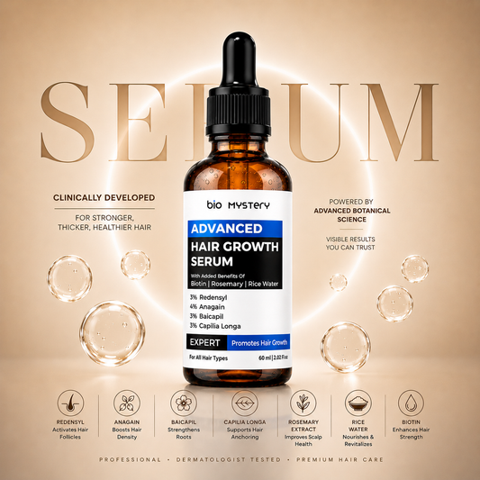 Advanced Hair Growth Serum With Derma Roller 0.5 mm