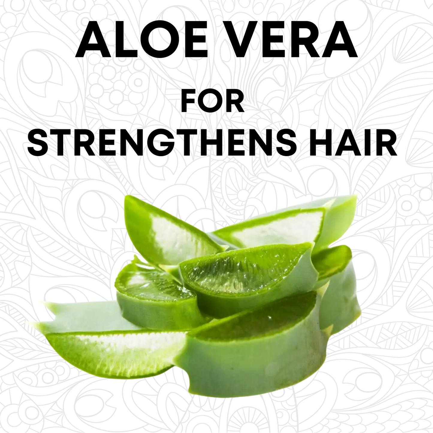 Aloe Vera Leaf Powder | Aloe Barbadensis for Hair & Beard Care – 100g | Natural Conditioner, Growth Booster & Scalp Soother
