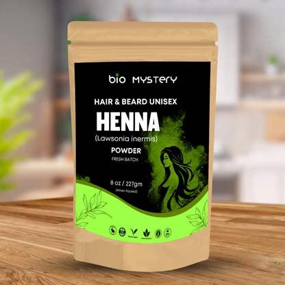 Henna Powder | 100% Pure Lawsonia Inermis for Natural Hair Color & Conditioning | 100Gm