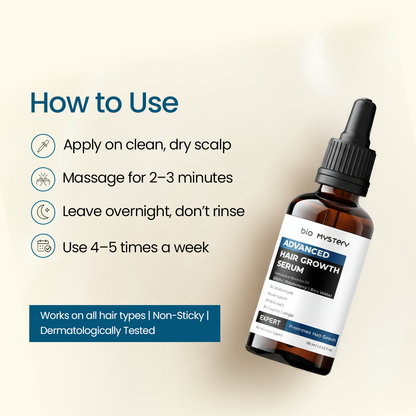 Advanced Hair Growth Serum with added benefits of Biotin | Rosemerry | Rice Water