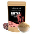 Reetha Powder for Hair | Natural Cleanser & Conditioner | Gently Removes Dirt & Oil | Soapnut Powder for Healthy Scalp & Shine | 57g