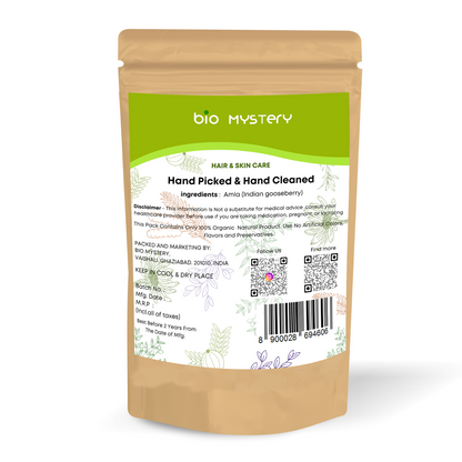 Amla Powder | Indian Gooseberry for Hair Growth – 100g | Natural Scalp Cleanser, Strengthens Roots & Promotes Hair Volume