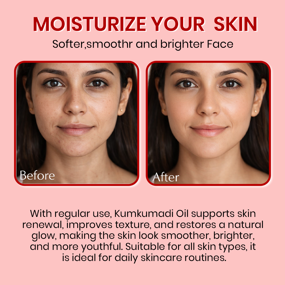 Bio Mystery Authentic Kumkumadi Elixir Face Oil for Natural Glow & Radiant Looking Skin | Traditional Botanical Blend with Vitamin A & C-Rich Extracts | Lightweight, Non-Greasy Daily Face Oil for All Skin Types | 30ml
