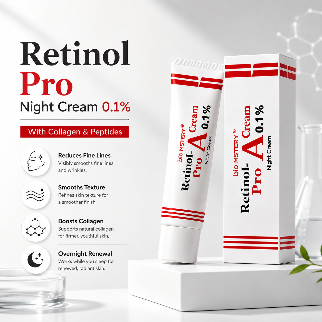 Retinol Pro Night Cream 0.1%