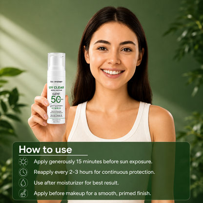 Clear Face Sunscreen Lotion SPF 50+++